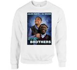 Step Brothers Jalen Hurts Aj Brown Philadelphia Football Fan Funny T Shirt