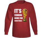 It's Coming Home For Christmas England Futbol World Cup 2022 Chant T Shirt