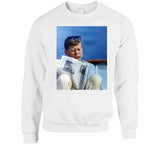 Jfk Smoking Cigar T Shirt