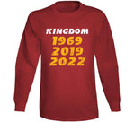 Kingdom Kansas City Glory Years Football Fan T Shirt