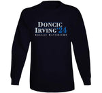 Luca Doncic Kyrie Irving 2024 Dallas Basketball Fan T Shirt