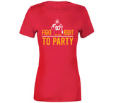 Travis Kelce Fight For Your Right To Party Kansas City Football Fan T Shirt