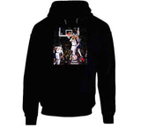 Nick Claxton Dunking Over Lebron James Brooklyn Basketball Fan T Shirt