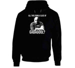 Tony Soprano All This From A Slice Of Gabagool Sopranos Quote T Shirt