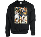 Shaq Dunking On 5 Nets Retro Los Angeles Basketball Fan T Shirt