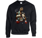 Mike Tyson 3 Belts Heavyweight Boxing Fan Retro T Shirt