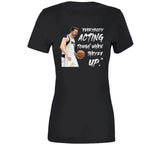 Luka Doncic Everybody Acting Tough When They're Up Dallas Basketball Fan T Shirt