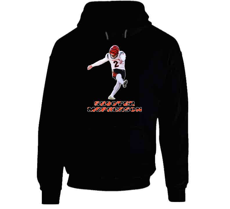 : Shooter McPherson Evan McPherson Cincinnati Football Fan T Shirt  S Orange : Clothing, Shoes & Jewelry