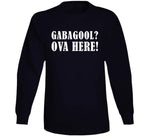 Gabagool Ova Here Funny Sopranos Meme T Shirt