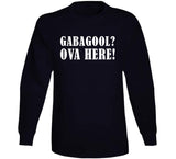 Gabagool Ova Here Funny Sopranos Meme T Shirt