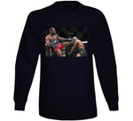 Leon Edwards Head Kick Kamaru Usman Mma Fan T Shirt