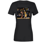 Lebron James Game Winner Over Stephen Curry Los Angeles Basketball Fan T Shirt