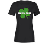 Feckin Eejit Funny St Patricks Day Joke T Shirt