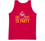 Travis Kelce Fight For Your Right To Party Kansas City Football Fan T Shirt