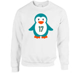 Jaylen Waddle Penguin Miami Football T Shirt