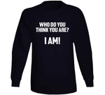 Who Do You Think You Are I Am Pete Weber Bowling Fan Meme T Shirt