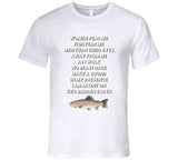 Women Fear Me Fish Fear Me No Beast Dare Make A Sound Funny Fishing Meme T Shirt