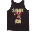 Shark Dog Scooby Wright 3 Birmingham Football Fan T Shirt