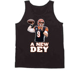 Joe Burrow A New Dey Cincinnati Football Fan T Shirt