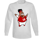 Patrick Star Mahomes Kansas City Football Fan Funny T Shirt