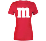 Letter M Halloween Costume T Shirt