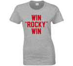 Win Rocky Win Retro Boxing Movie Fan T Shirt