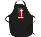 Faith Over Fear American Flag And Cross T Shirt