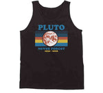 Never Forget Pluto 1930-2006 Dwarf Planet Funny Astrology Joke T Shirt