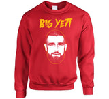 Travis Kelce Big Yeti Kansas City Football Fan Funny T Shirt