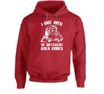 I Got Ho's In Different Area Codes Funny Santa Clause Christmas Holiday Crewneck Sweatshirt