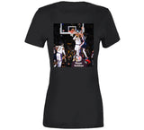 Nick Claxton Dunking Over Lebron James Brooklyn Basketball Fan T Shirt