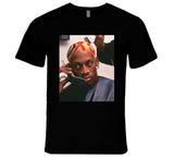 Dennis Rodman On Phone Retro Basketball Fan T Shirt