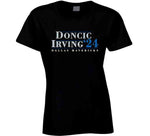 Luca Doncic Kyrie Irving 2024 Dallas Basketball Fan T Shirt