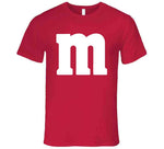 Letter M Halloween Costume T Shirt