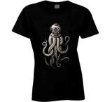 Squid With Diving Helmet Honor Society Inspired T Shirt