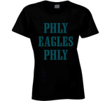 Phly Eagles Phly Philly Football Fan T Shirt