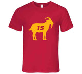 Patrick Mahomes Goat Kansas City Football Fan T Shirt