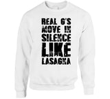 Real G's Move In Silence Like Lasagna Funny Meme T Shirt