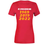 Kingdom Kansas City Glory Years Football Fan T Shirt