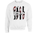 Horror Movie Characters Knives Scream Jason Voorhees Michael Myers Chucky Halloween T Shirt