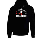 I Need Beer Empty Tank Funny St. Patrick's Day T Shirt