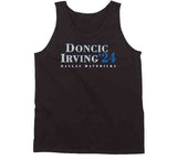 Luca Doncic Kyrie Irving 2024 Dallas Basketball Fan T Shirt