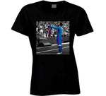 Lionel Messi Holding Up Barcelona Jersey Futbol Fan Cool T Shirt