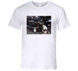 Dwayne Wade Lebron James Dunk Retro Miami Basketball Fan T Shirt