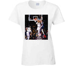 Nick Claxton Dunking Over Lebron James Brooklyn Basketball Fan Cool T Shirt