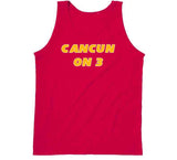 Cancun On 3 Kansas City Football Fan T Shirt