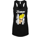 Here's Johnny Funny Johnny Bravo The Shining Mashup Parody T Shirt