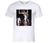 Nick Claxton Dunking Over Lebron James Brooklyn Basketball Fan Cool T Shirt