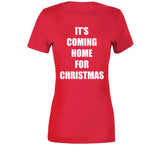 It's Coming Home For Christmas England Futbol World Cup 2022 Cool T Shirt