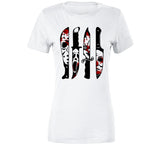 Horror Movie Characters Knives Scream Jason Voorhees Michael Myers Chucky Halloween T Shirt